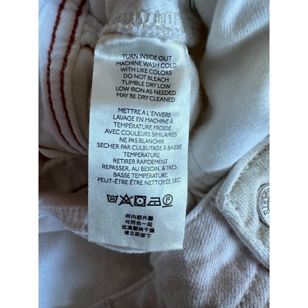 ANTHROPOLOGIE + Pilcro Slim Boyfriend Crop Tie Dye Jeans Plus Size 22W NEW $160 - Picture 6 of 13